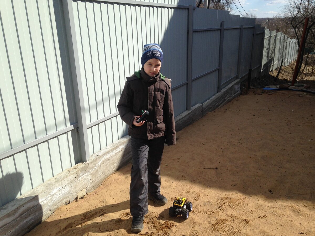 Вот он мой "гонщик"