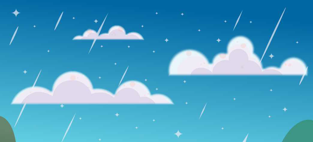 Эффект размытия также можно использовать для смягчения контуров векторных объектов