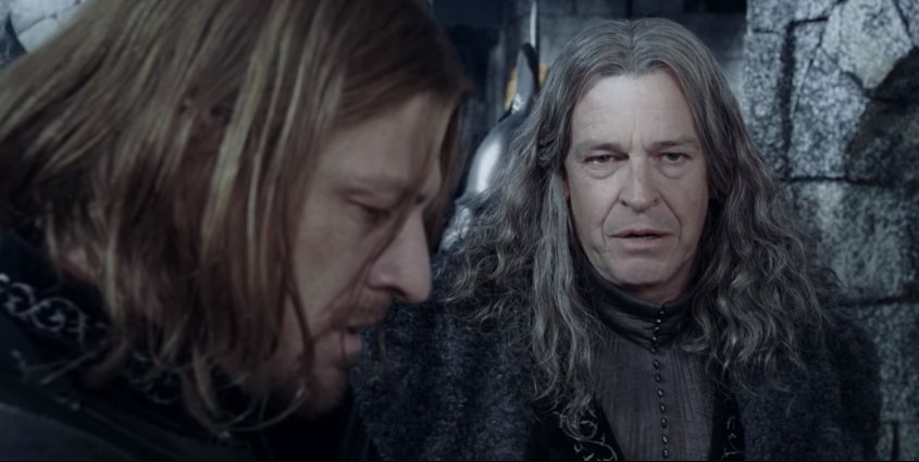 Вырезанная сцена из театральной версии фильма "Властелин Колец: Две крепости"