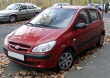 Hyundai Coupe модельного ряда 05-06 годовHyundai Getz