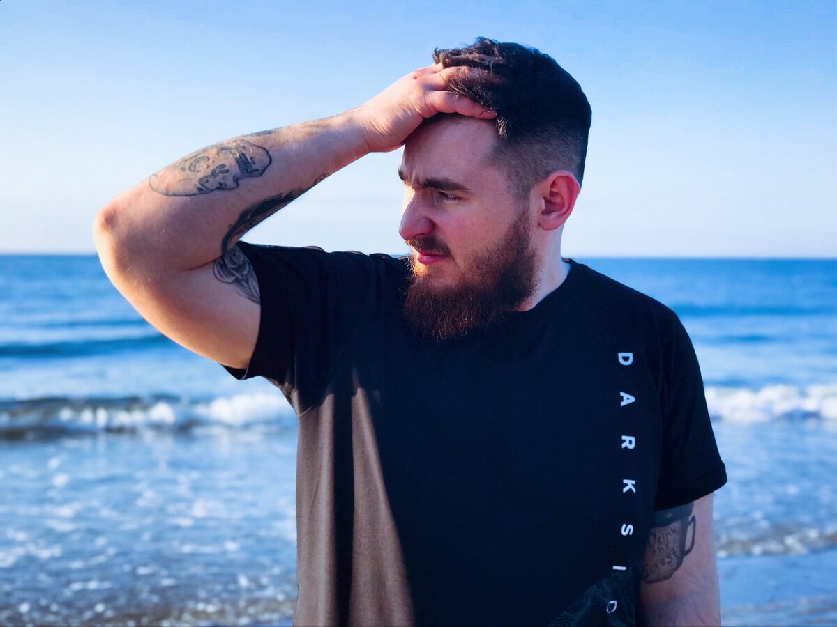 Балтийское море в марте.