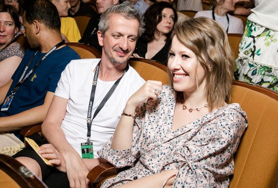 Ксения Собчак со вторым мужем