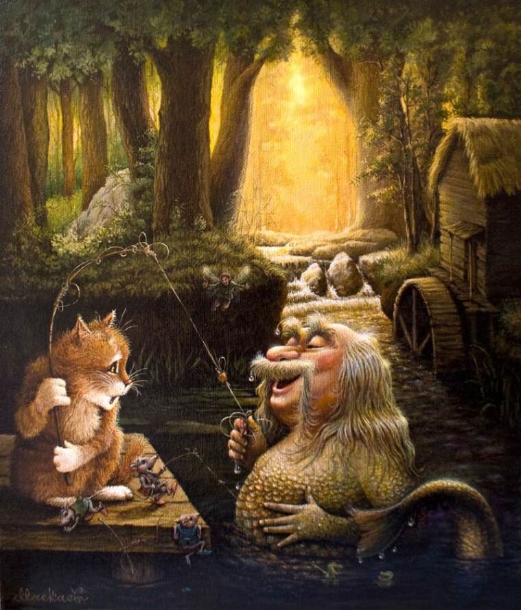 Взято с просторов тырнета. Художник: Александр Маскаев.