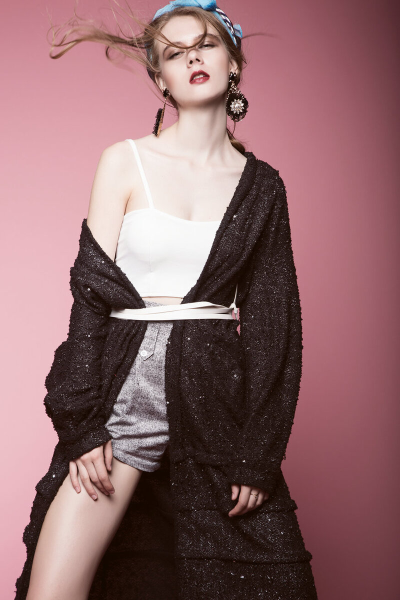 Съемка для каталога одежды в Китае