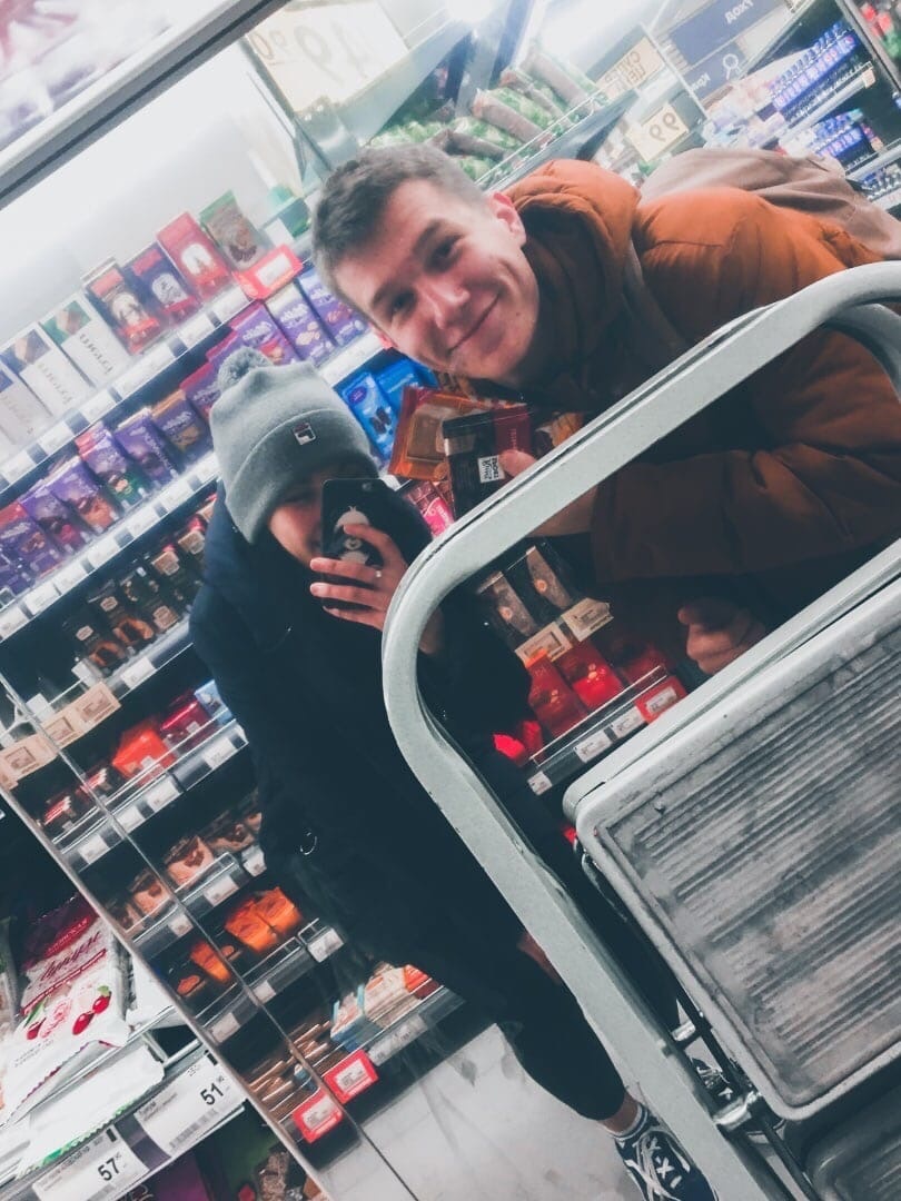 Я со своей любимой...