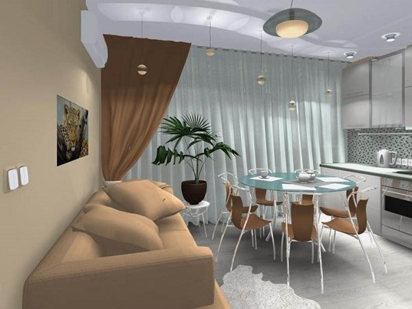 Дизайн для узкой гостиной — полезные статьи от «МебельМаркет»