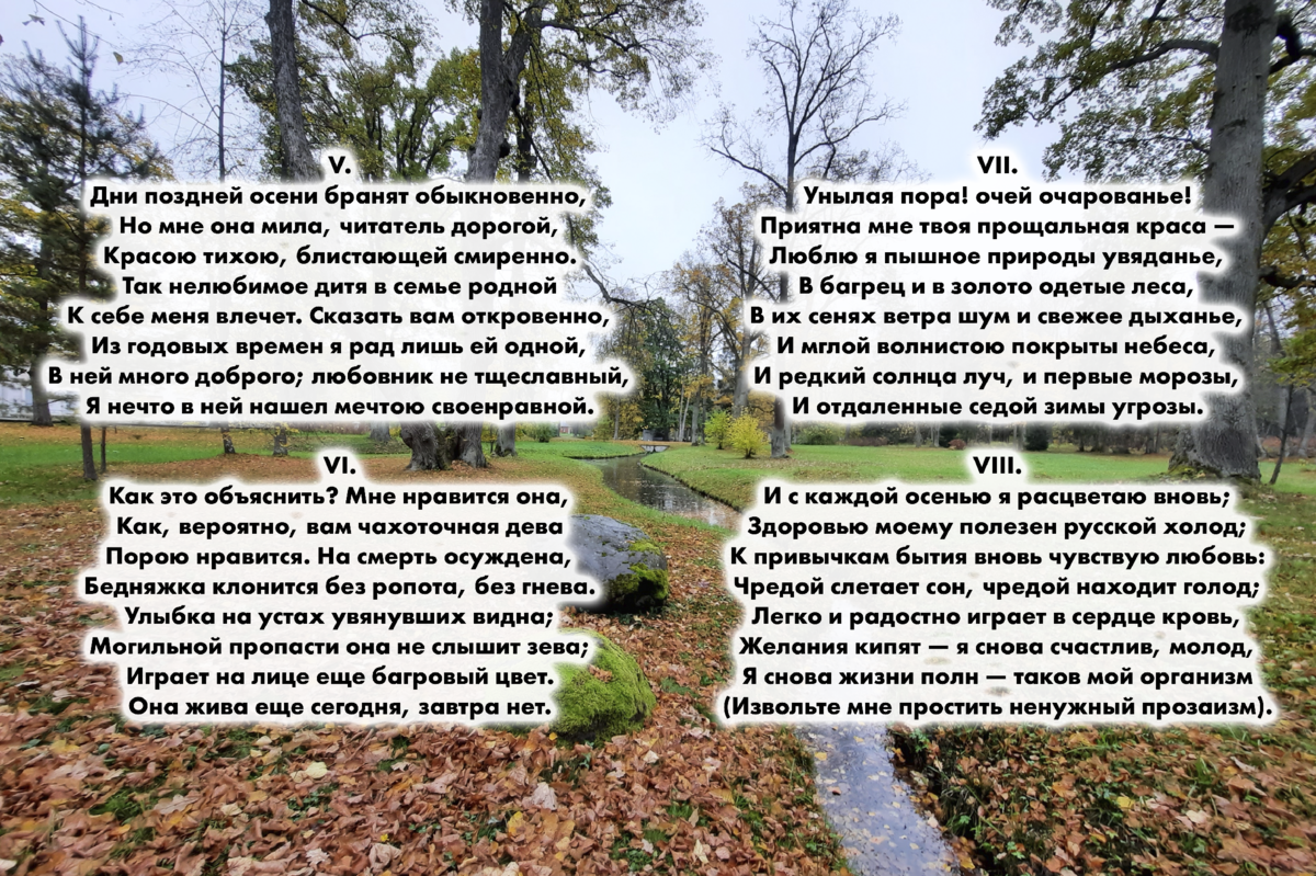 Список стихотворений. Пушкин осень дни поздней осени бранят обыкновенно