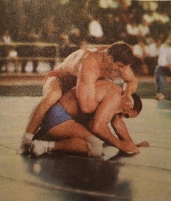 Вольная борьба.