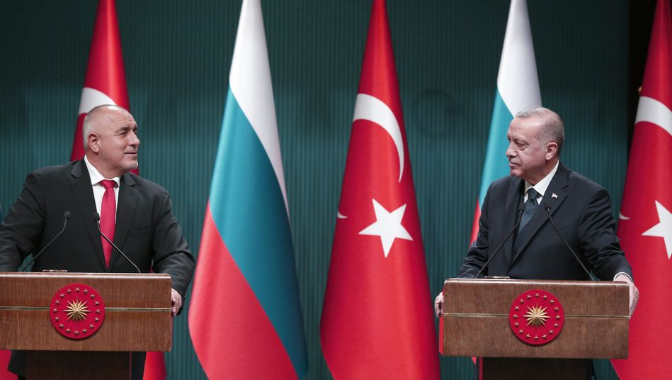 премьер-министр Болгарии Бойко Борисов и Реджеп Тайип Эрдоган