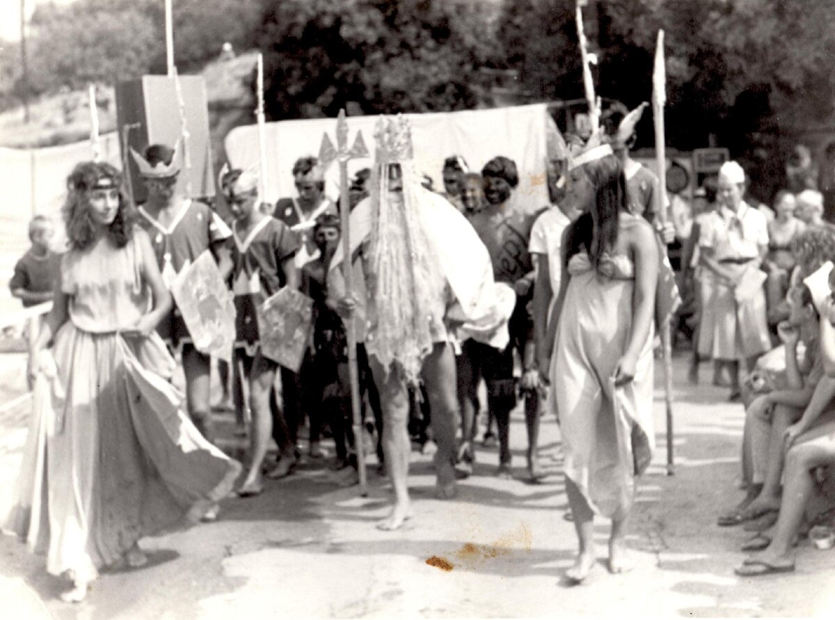 Детский оздоровительный лагерь "Ласпи" пожаловал сам морской царь Нептун!