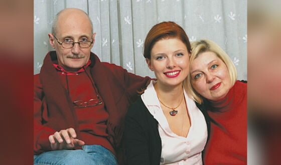 С родителями