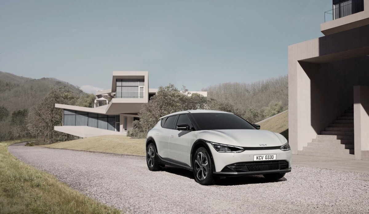 Первый электромобиль Kia типа BEV