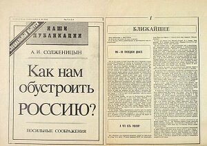 Статья "Как нам обустроить Россию"