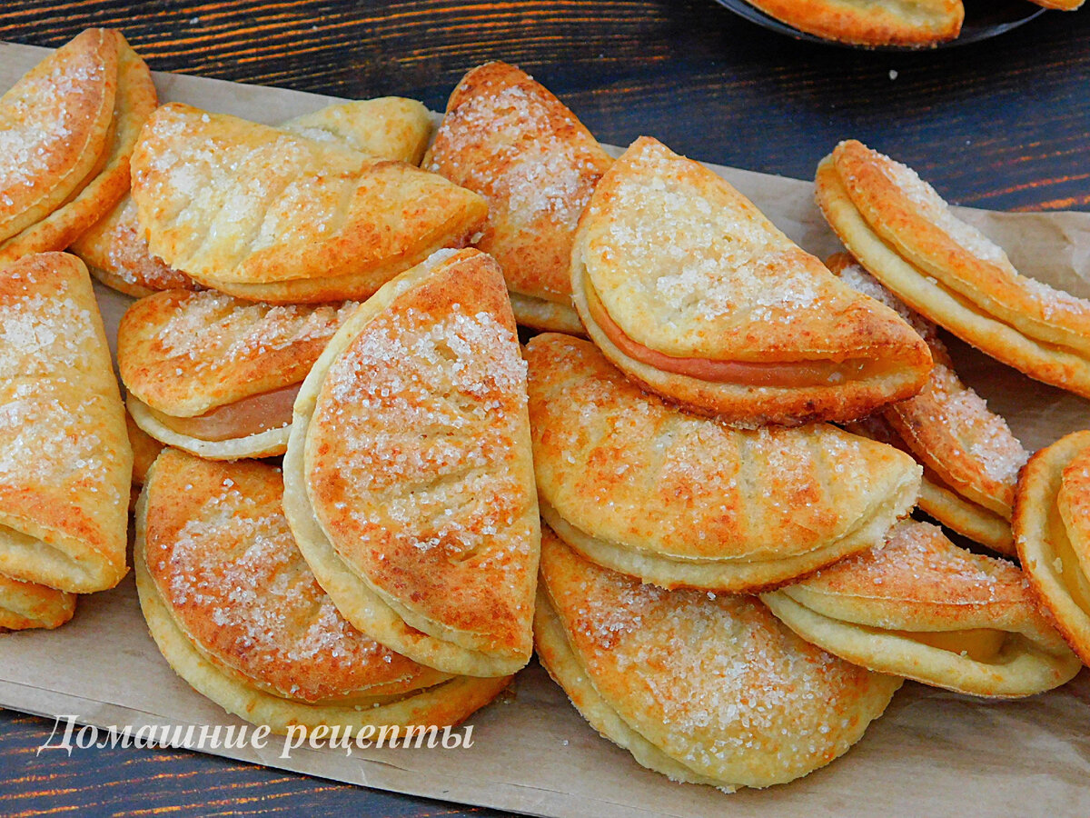 Творожное печенье ракушки