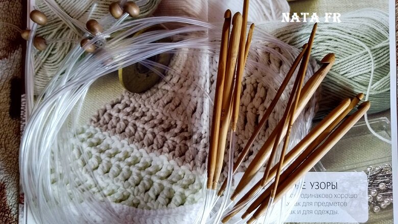 Набор тунисских крючков. Личное фото