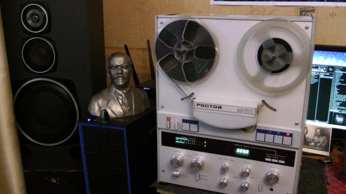 Ростов 012 заголосил, подключен к колонкам Орбита 35АС-016