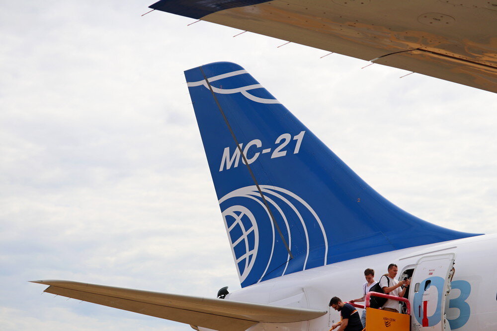 На МАКС-2021 самолёт МС-21 вызвал повышенный интерес у потенциальных пассажиров