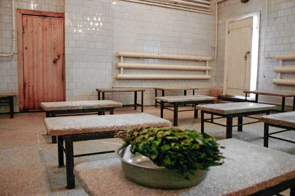 Во времена СССР все общественные бани были обустроены одинаково. 