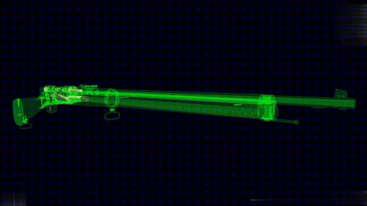 Как говорится - вместо тысячи слов! Небольшая анимация, демонстрирующая устройство и работу механизмов винтовки.