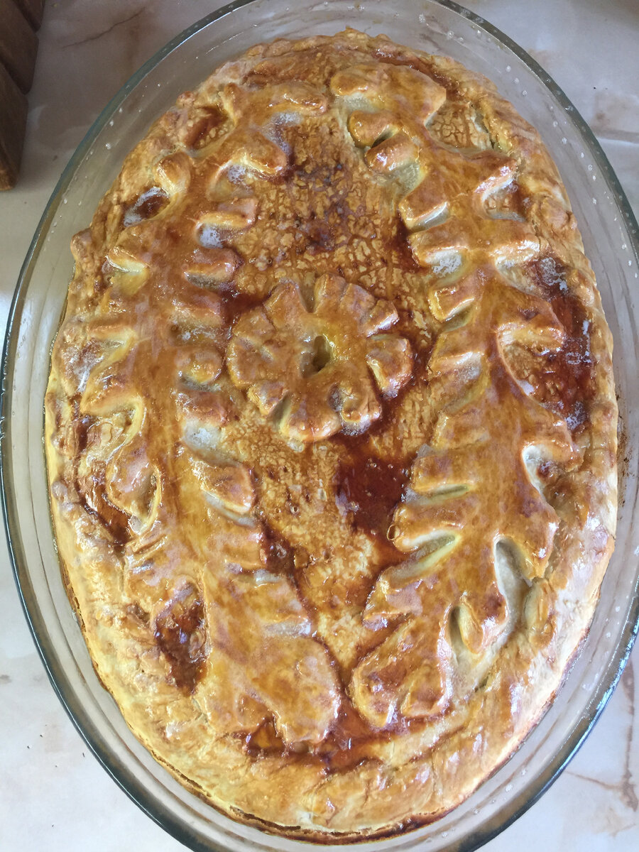 Вот какой пирог у нас получился