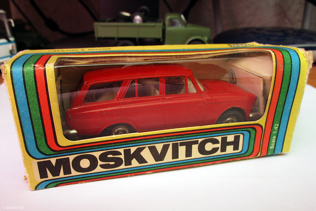 Внешний вид модели в коробочке