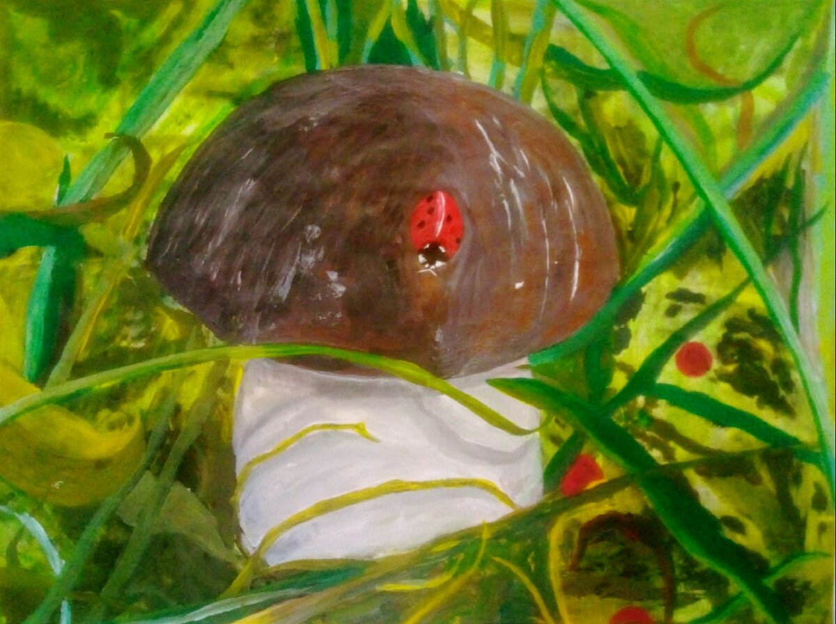 Мой рисунок "Изюминка". 2017 год. 