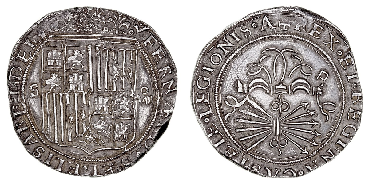 Испанские доллары из серебра (в сундуках затонувшего корабля) Фото: By Numismática Pliego - Numismática Pliego, CC BY-SA 3.0, https://commons.wikimedia.org/w/index.php?curid=57742304