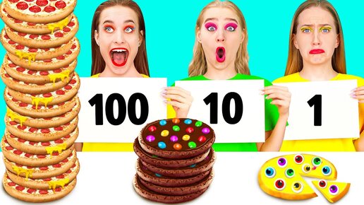 Télécharger la video: 100 слоев еды Челлендж #20 от RaPaPa Challenge