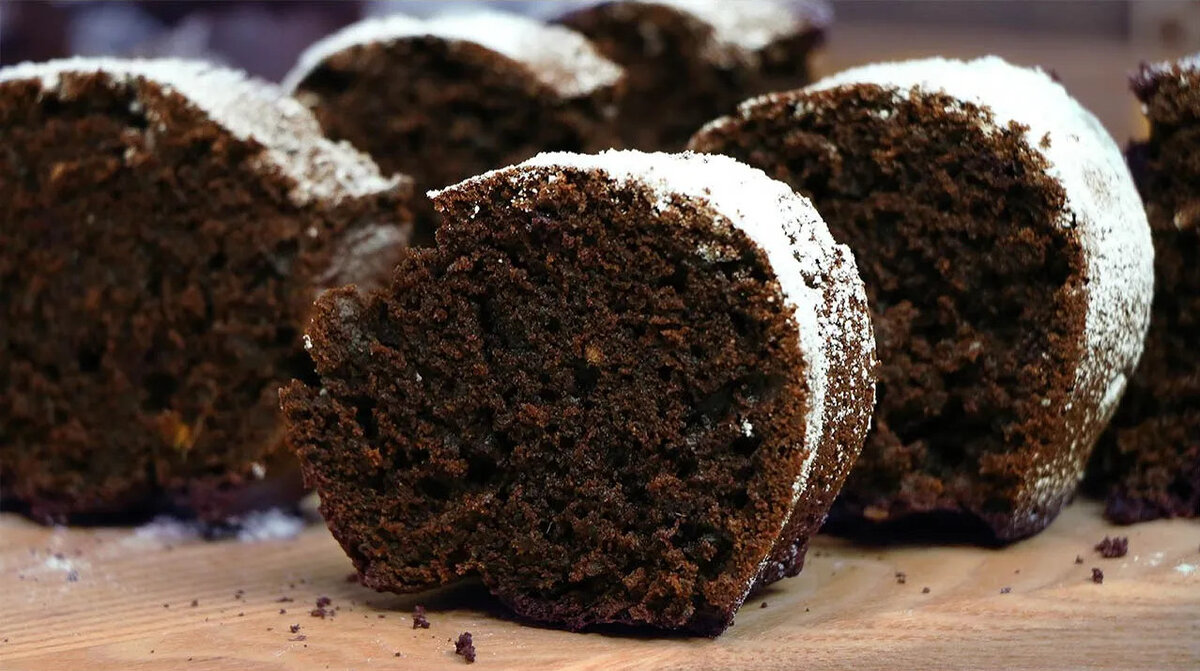 Шоколадный кекс со свеклой