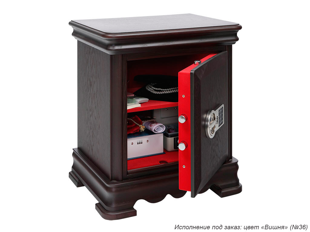 ВЗЛОМОСТОЙКИЙ СЕЙФ В ДЕРЕВЕ VALBERG КАРАТ-46 EL Д