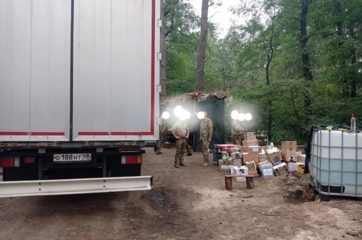    Участники СВО получают гуманитарный груз из Нижнего Тагила.