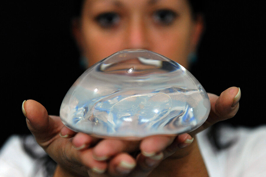 Одно из применений силикона. Ну вы поняли какое)