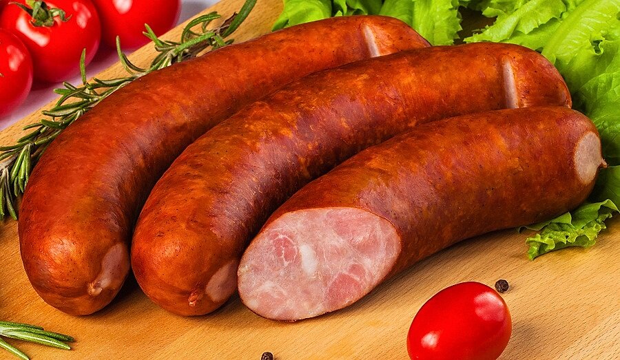 Эта колбаса хорошая и свежая