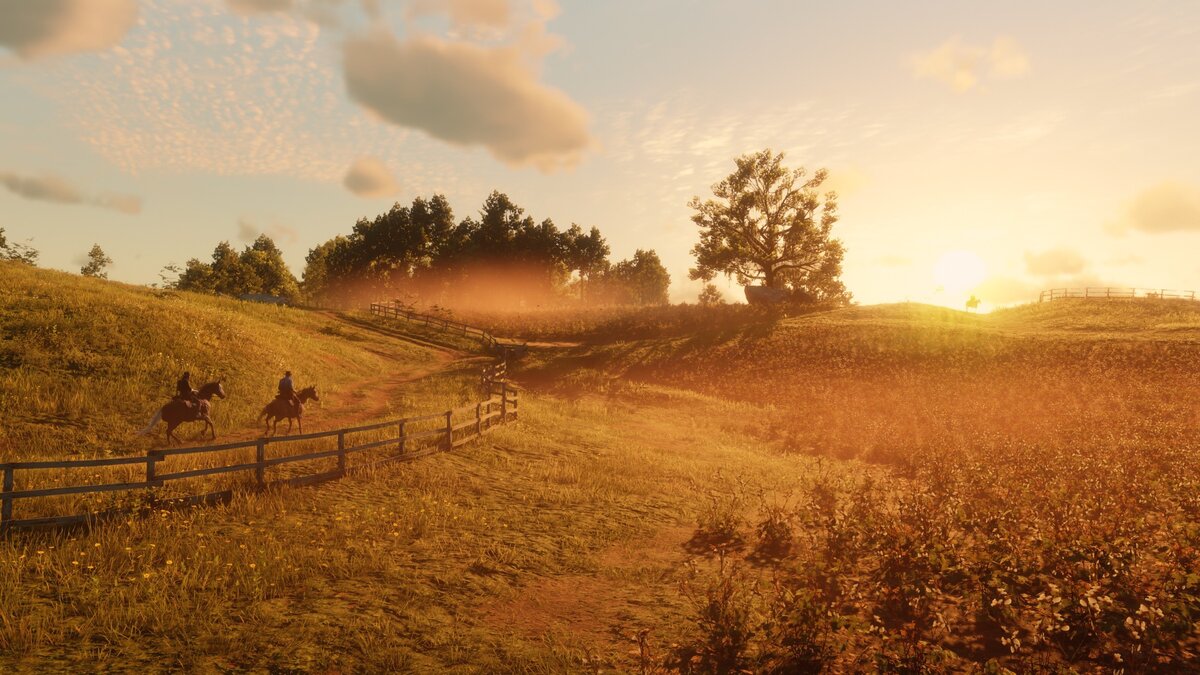 Красоты Red Dead Redemption 2