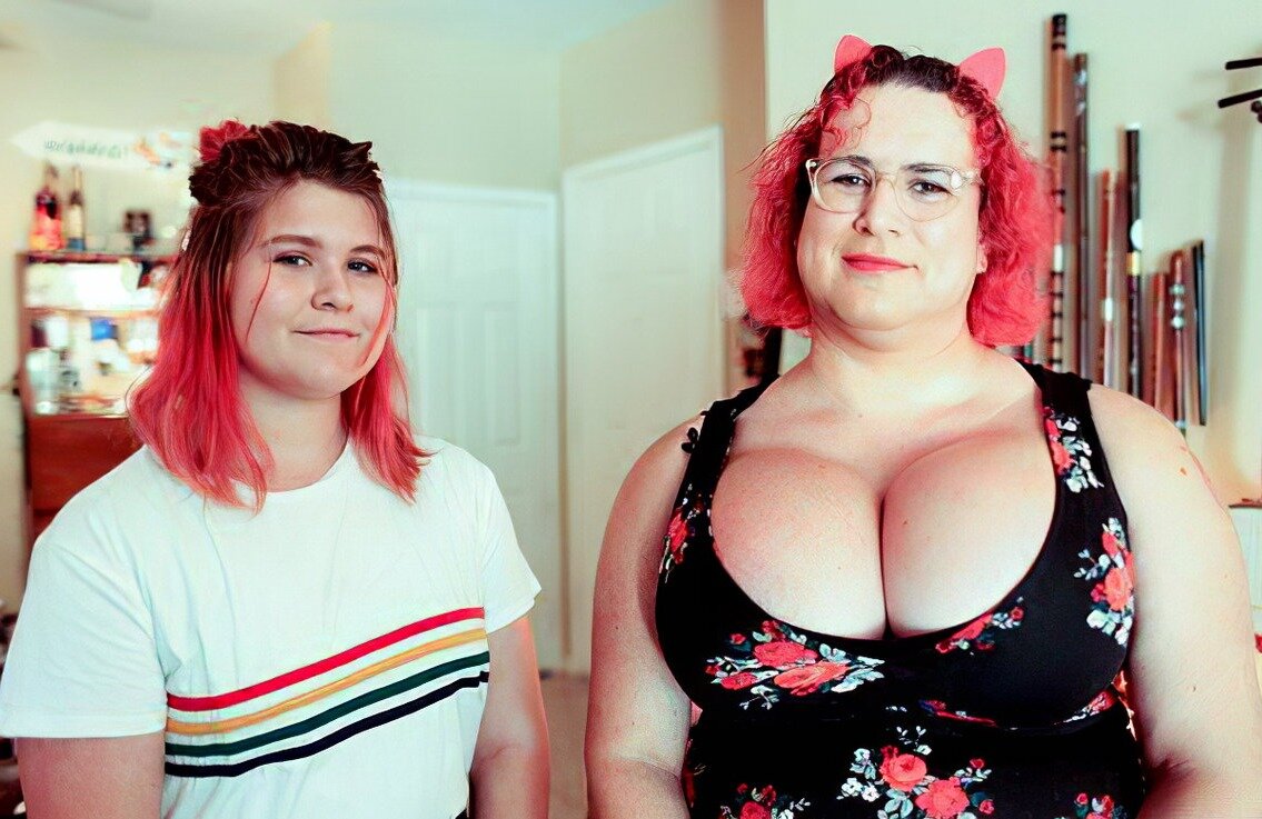 Максин Монтойя с дочерью