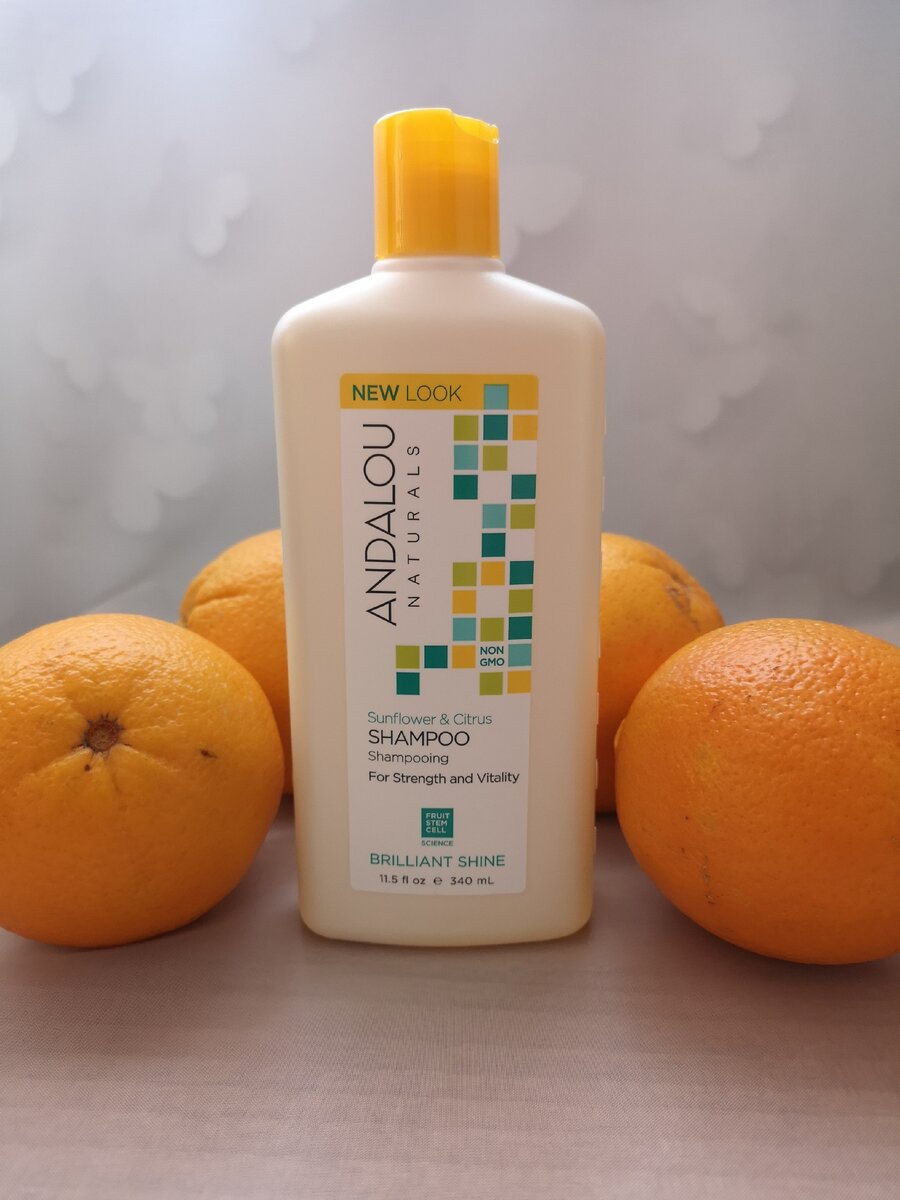 Шампунь Andalou Naturals "Бриллиантовый блеск"