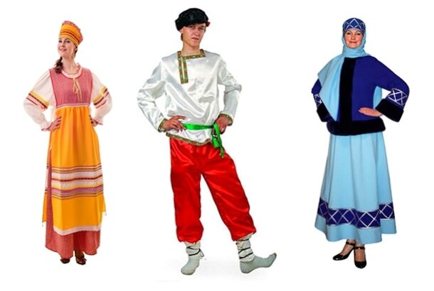 Костюмы персонажей русских народных сказок