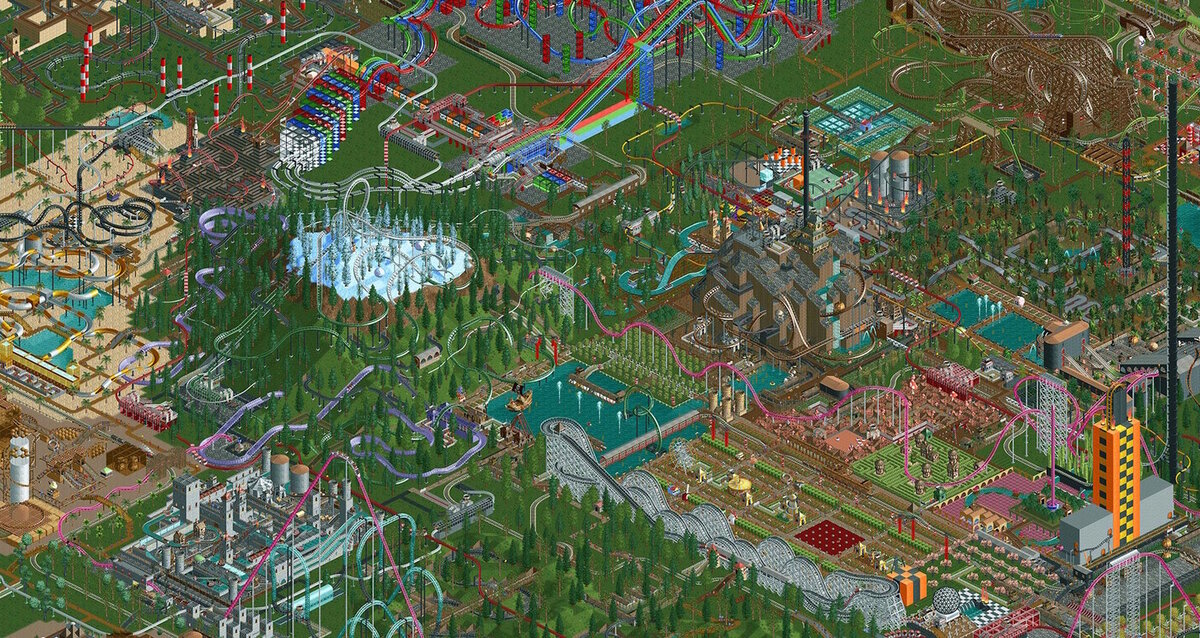 Игра про парк развлечений. Парк развлечений Rollercoaster Tycoon. Rollercoaster Tycoon Classic. Rollercoaster Tycoon Classic русская версия. Tycoon парк аттракционов на ПК.