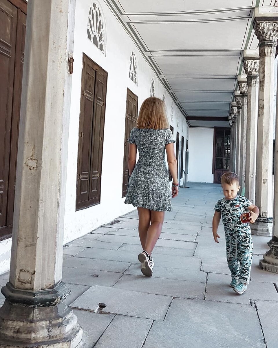 Внутренний двор гарема во дворце Топкапи
