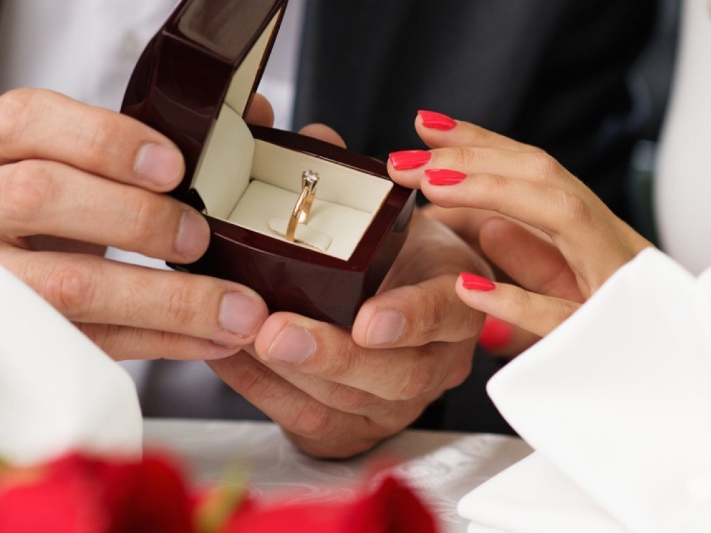 Какими кольцами делают предложение девушке выйти замуж