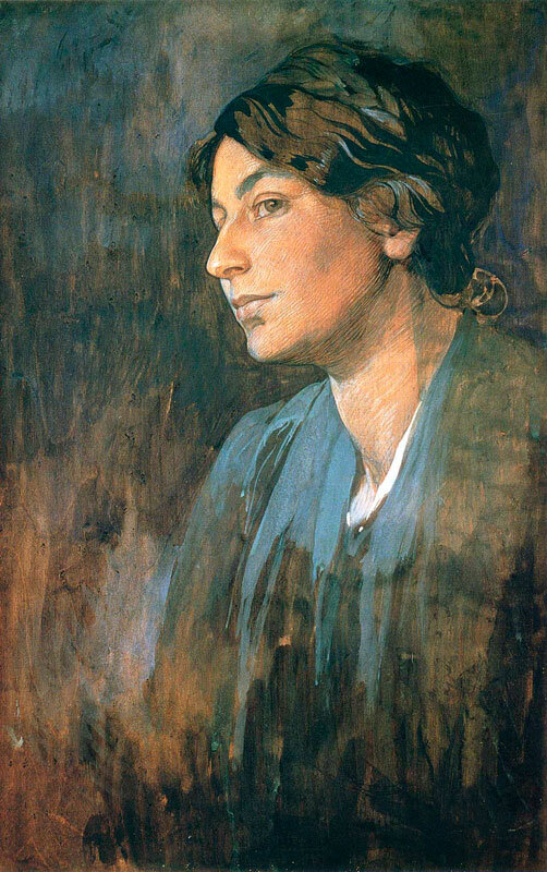 Альфонс Муха. Портрет Марушки, 1905