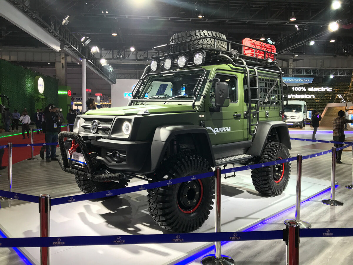 Force Gurkha. Источник фото: auto.mail.ru
