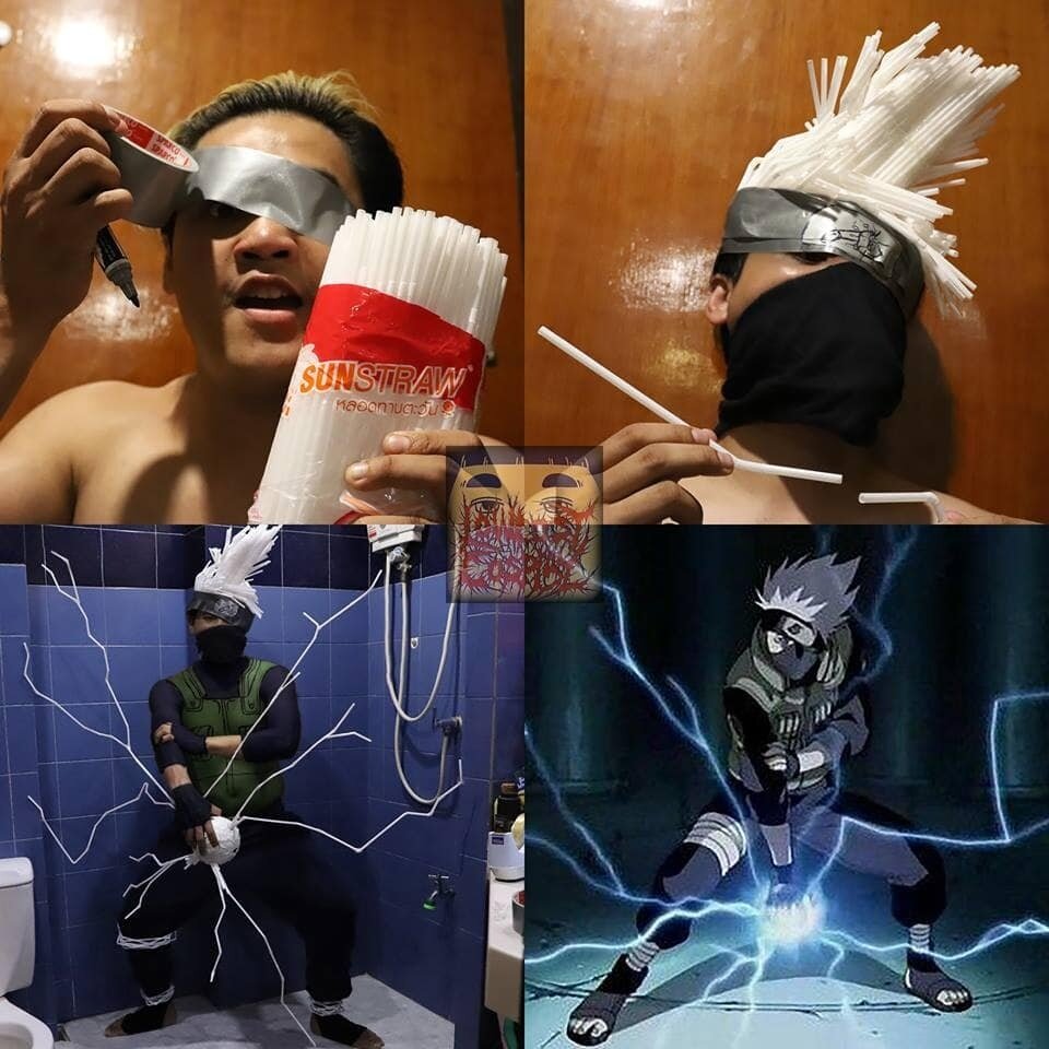 Картинки взяты из профиля Инстаграм @lowcost_cosplay