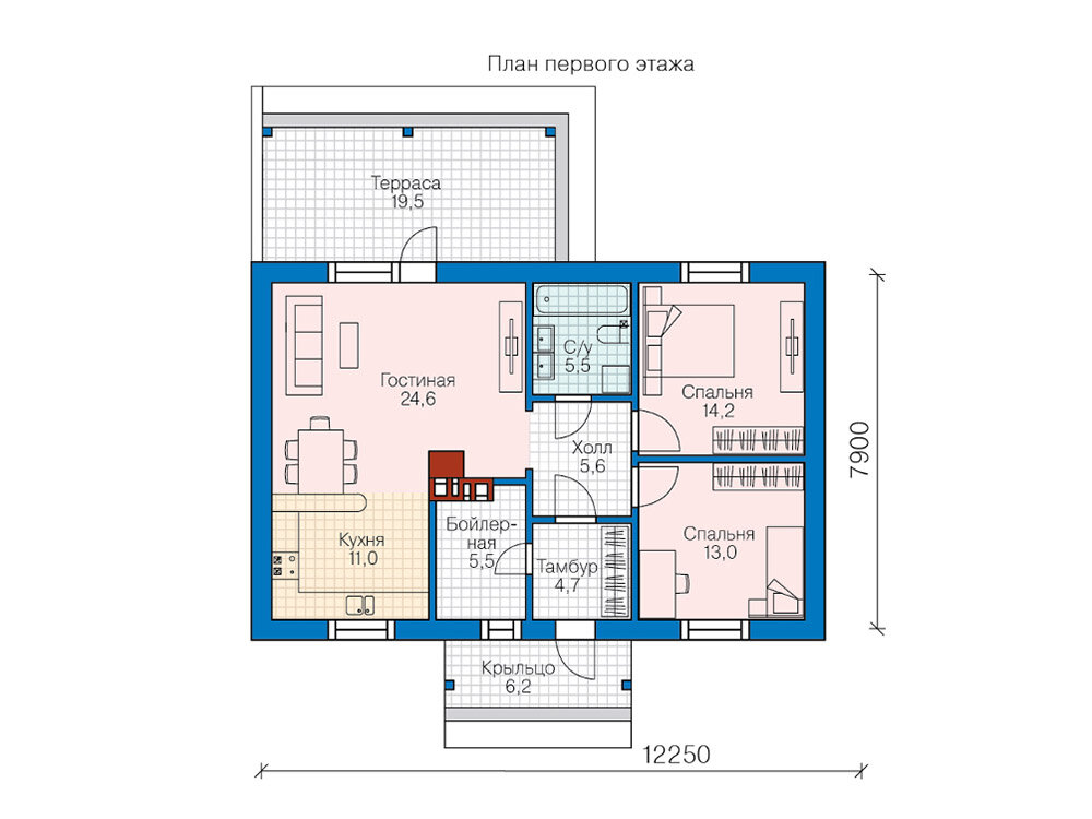 Планировка дома