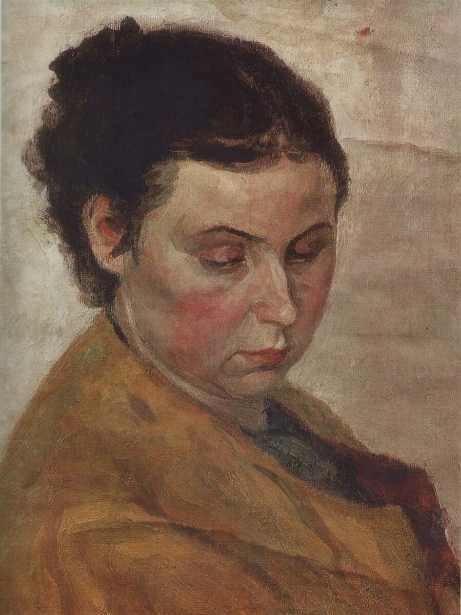 Портрет матери художника. 1957