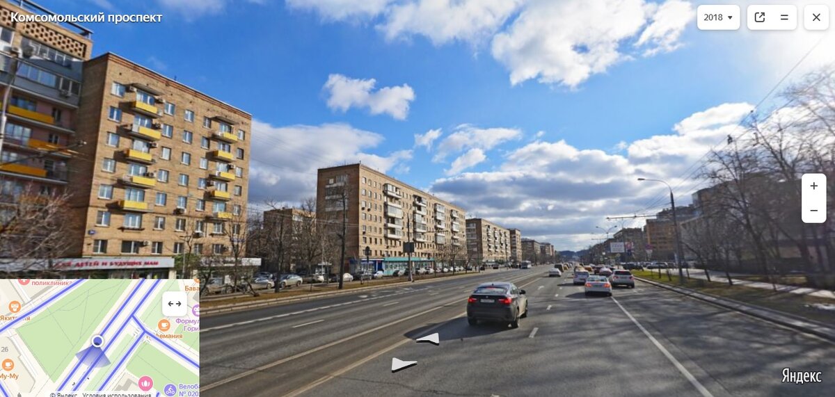 Комсомольский проспект, 23 и 25, корпус 1. Наши дни