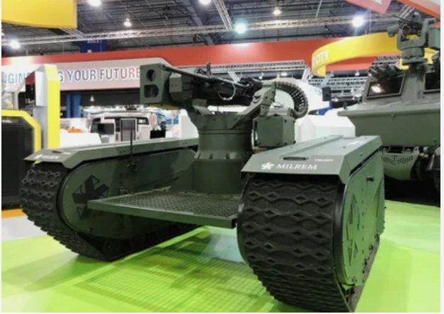 THeMIS с боевым модулем ADDER