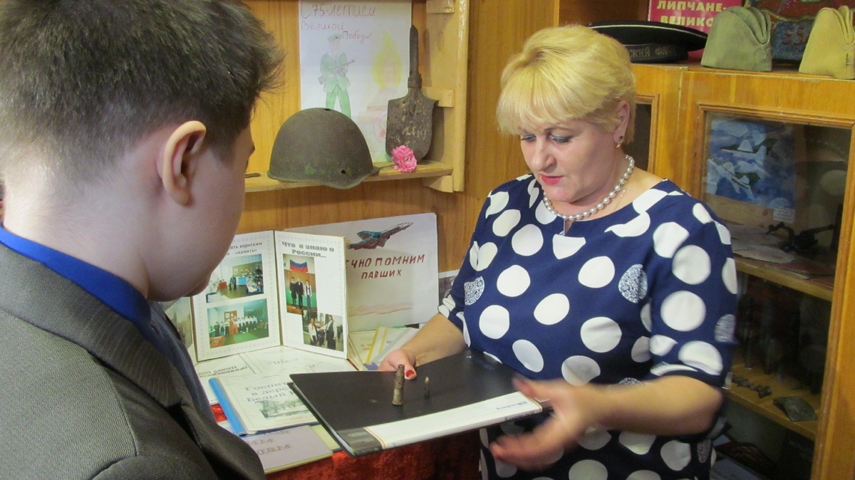 Валентина Васильева, директор школьного музея