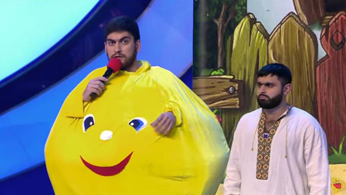 Стоп-кадр из КВН (финал 2019 года)