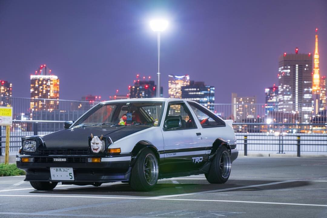 Toyota ae86 Black tuned